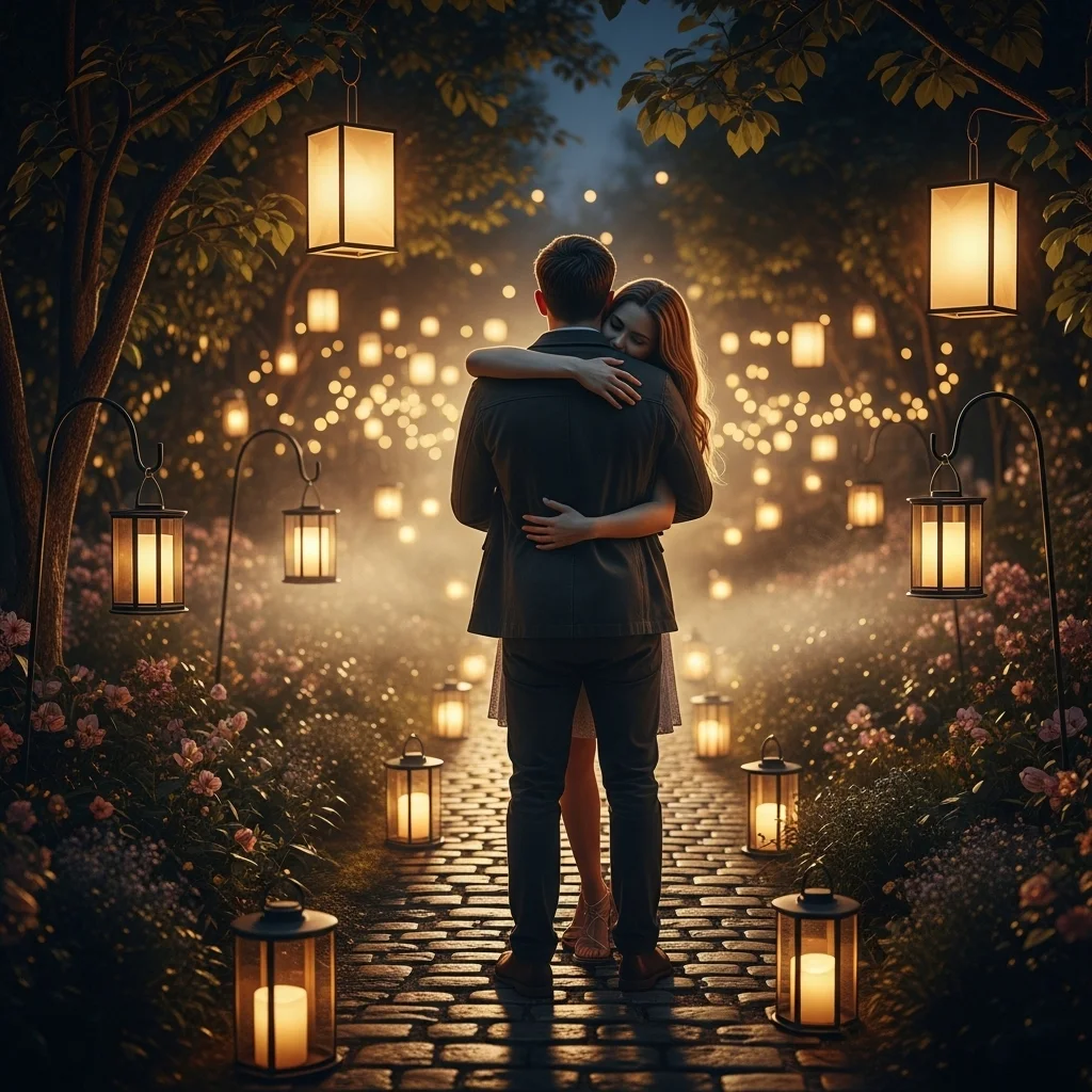 "머뭇거림 없이 훅" 백허그로 완성된 어른들의 사랑법