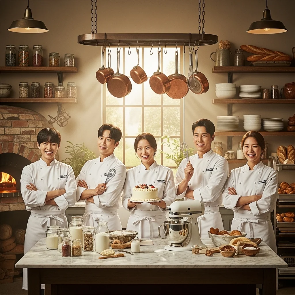 봉주르빵집, 역대급 출연진과 함께 찾아오는 힐링 베이커리