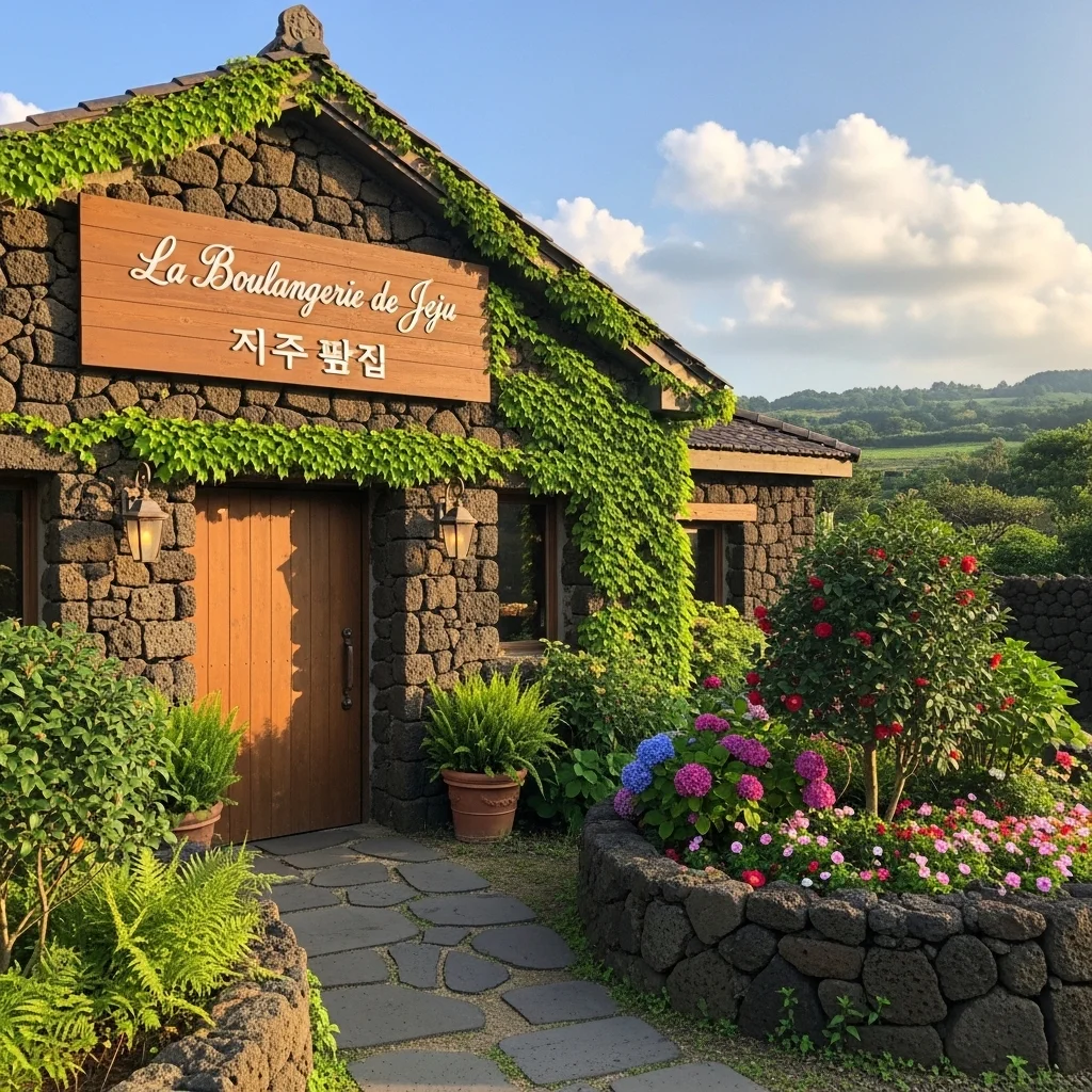 방송 속 '봉주르빵집' vs 제주 '봉주르마담' 차이점
