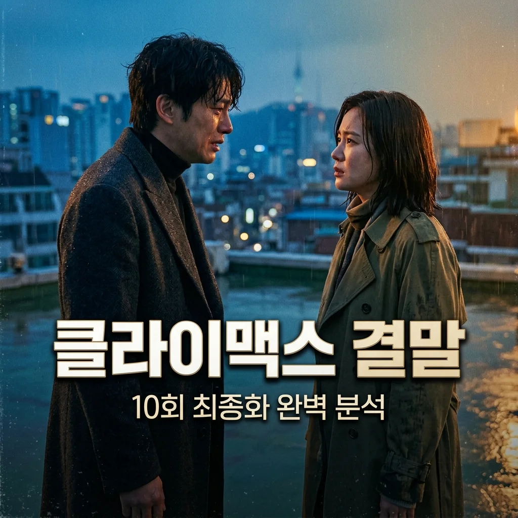 클라이맥스 10회 결말 총정리 — 충격 반전과 열린 엔딩 완벽 분석