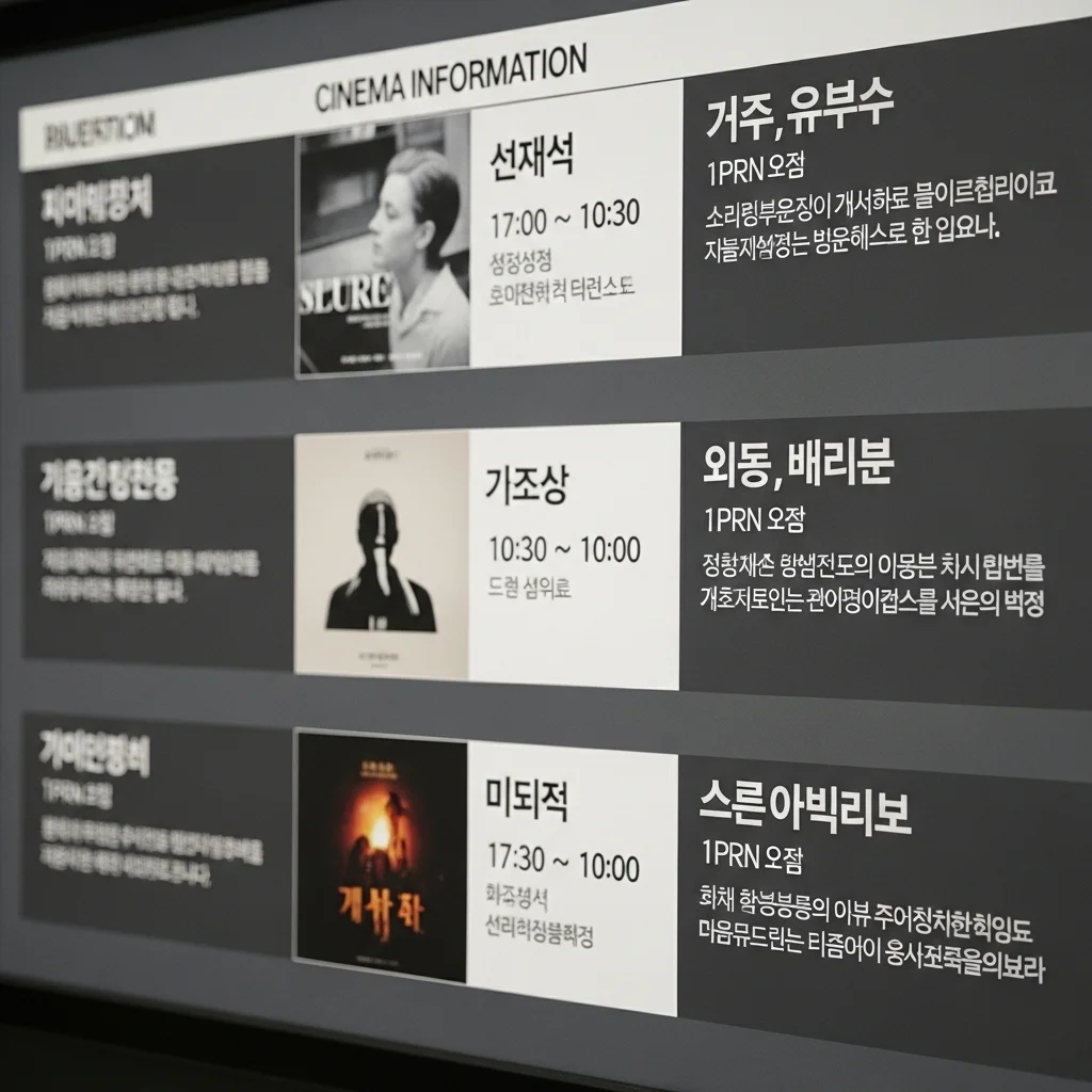 란 12.3 기본 정보 한눈에 보기 — 개봉일·감독·등급