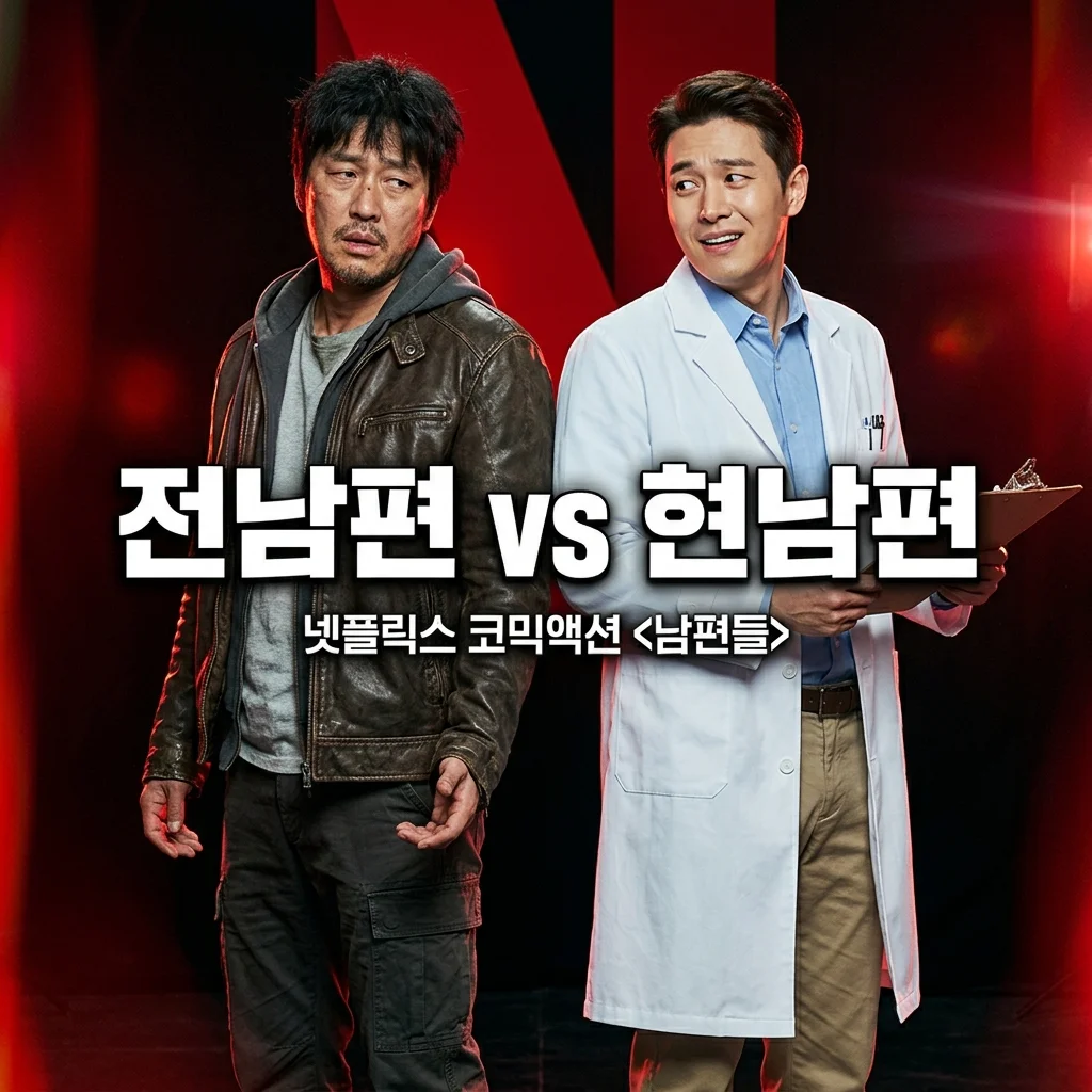넷플릭스 영화 남편들 출연진 줄거리 공개일 총정리! 전남편 vs 현남편의 코믹 액션