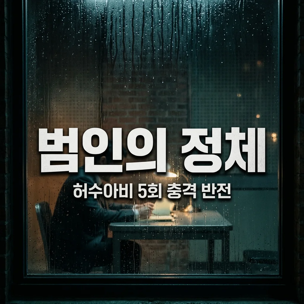 허수아비 5회 줄거리 분석! 진범은 누구? 이기범 vs 이기환 반전 정리