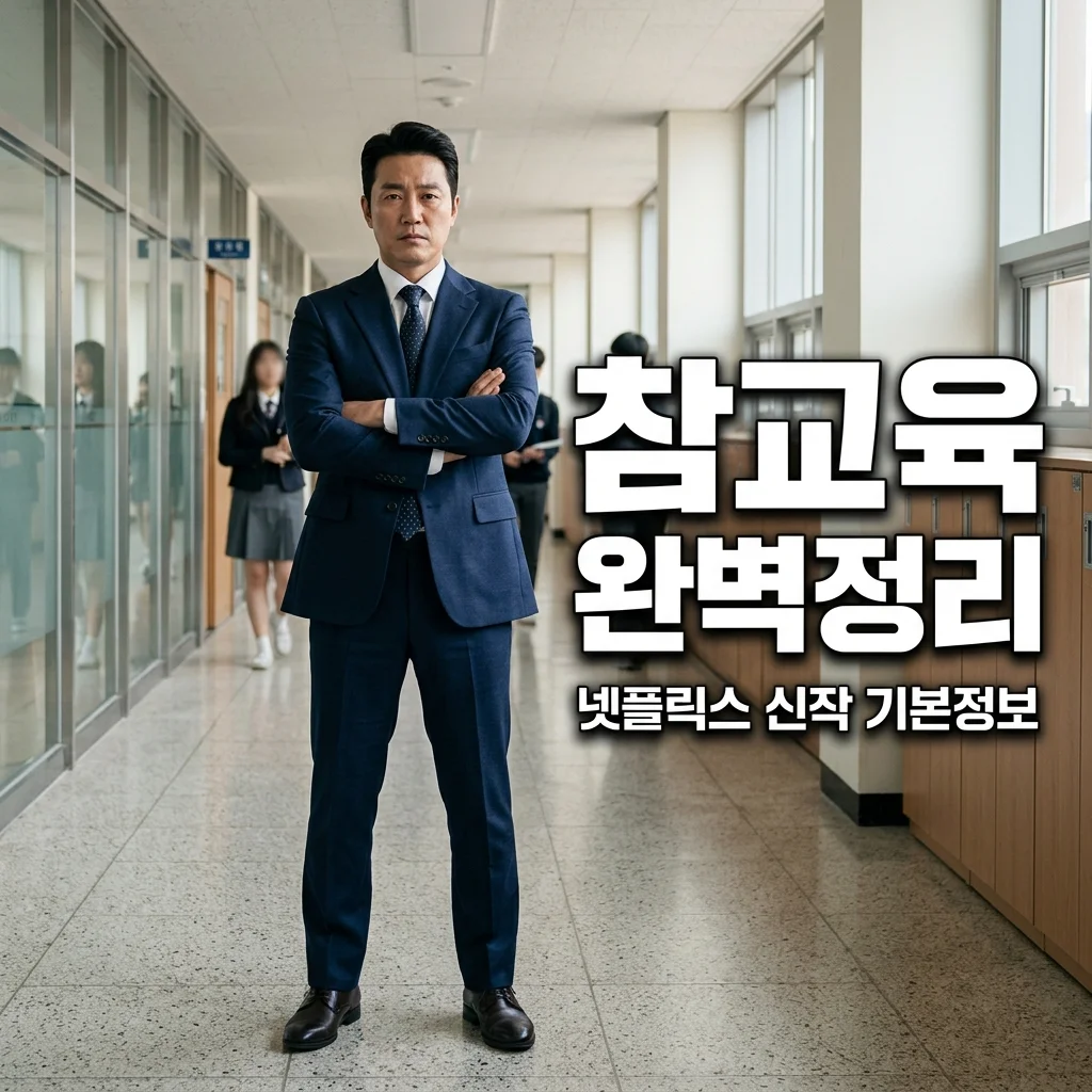 참교육 기본정보 출연진 몇부작! 넷플릭스 원작 웹툰 차이점 완벽정리