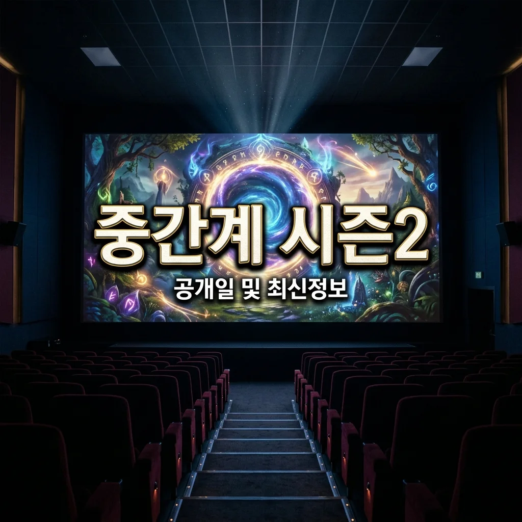 영화 중간계 시즌2 공개일 정보! 넷플릭스 출시 가능성과 결말 총정리