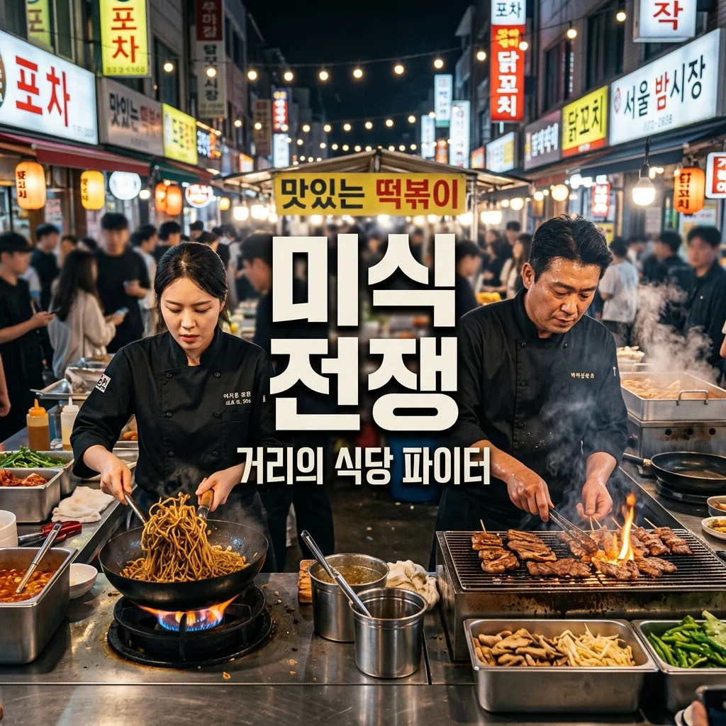 스트릿 레스토랑 파이터 출연진 촬영지 총정리! 셰프들의 맛집 전쟁 포인트는?