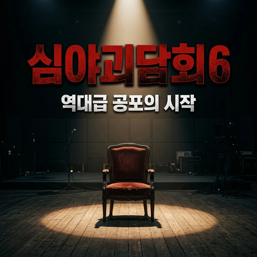 심야괴담회 시즌6 기본정보 총정리! 방송시간 MC 출연진 최신 업데이트