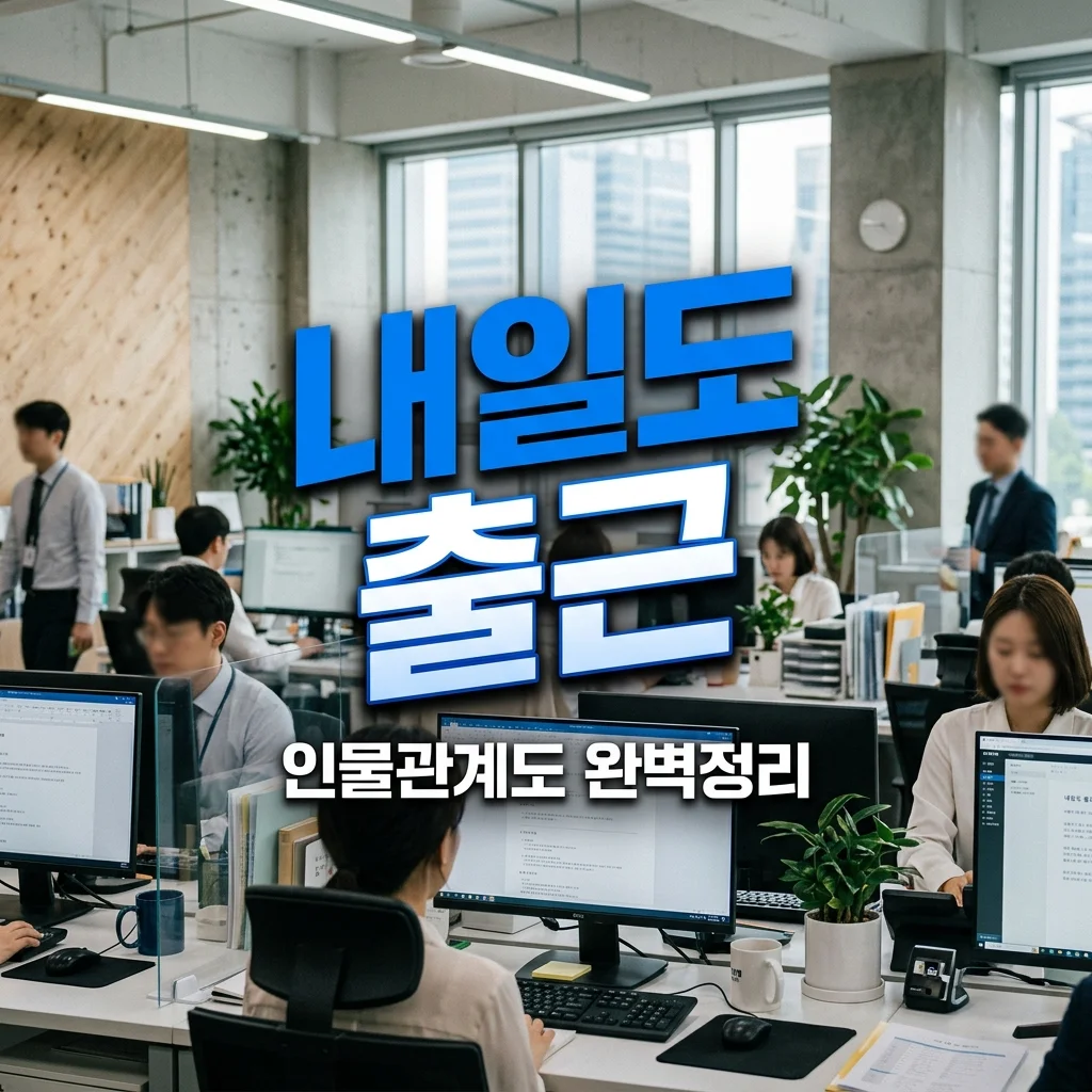 내일도 출근 인물관계도 정리! 서인국 박지현 로코 케미와 원작 결말 분석