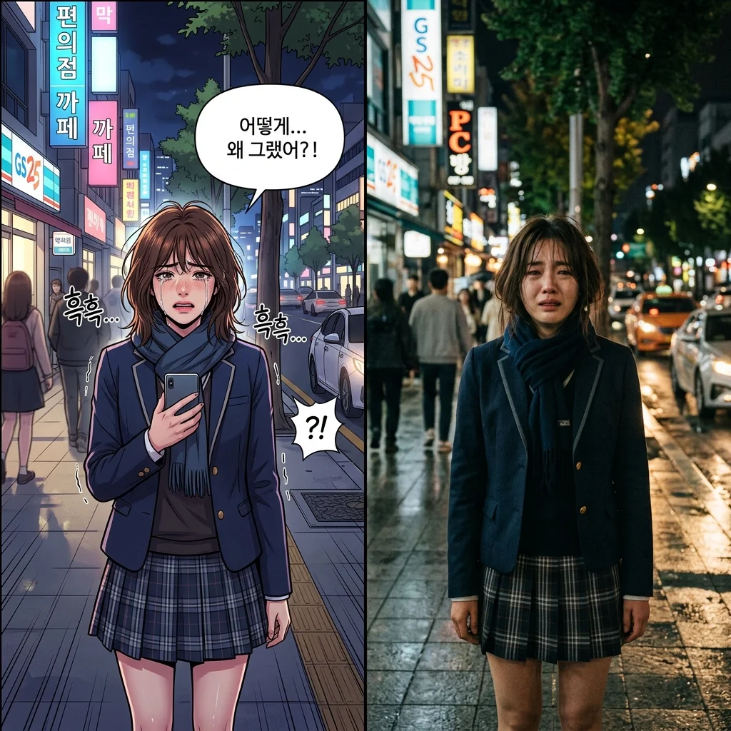 원작 웹툰과 드라마의 결정적 차이점