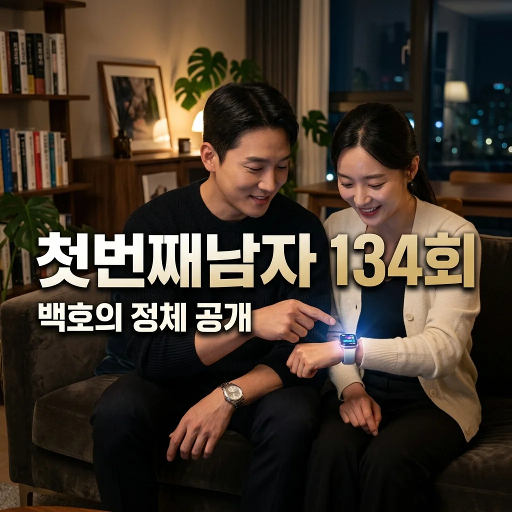 첫번째남자 134회 줄거리 예고: 백호의 정체는 최하준? 결정적 단서 스마트워치 등장!
