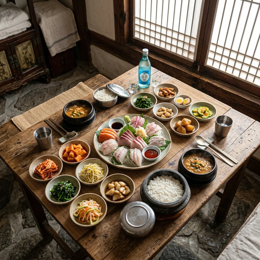 단돈 만 원에 즐기는 바다의 성찬, 극한직업 회백반!