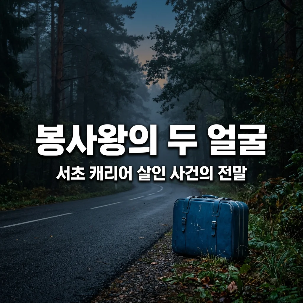 그것이 알고 싶다 1493회 서초 캐리어 살인 사건, 100억 자산가 봉사왕의 소름 돋는 두 얼굴