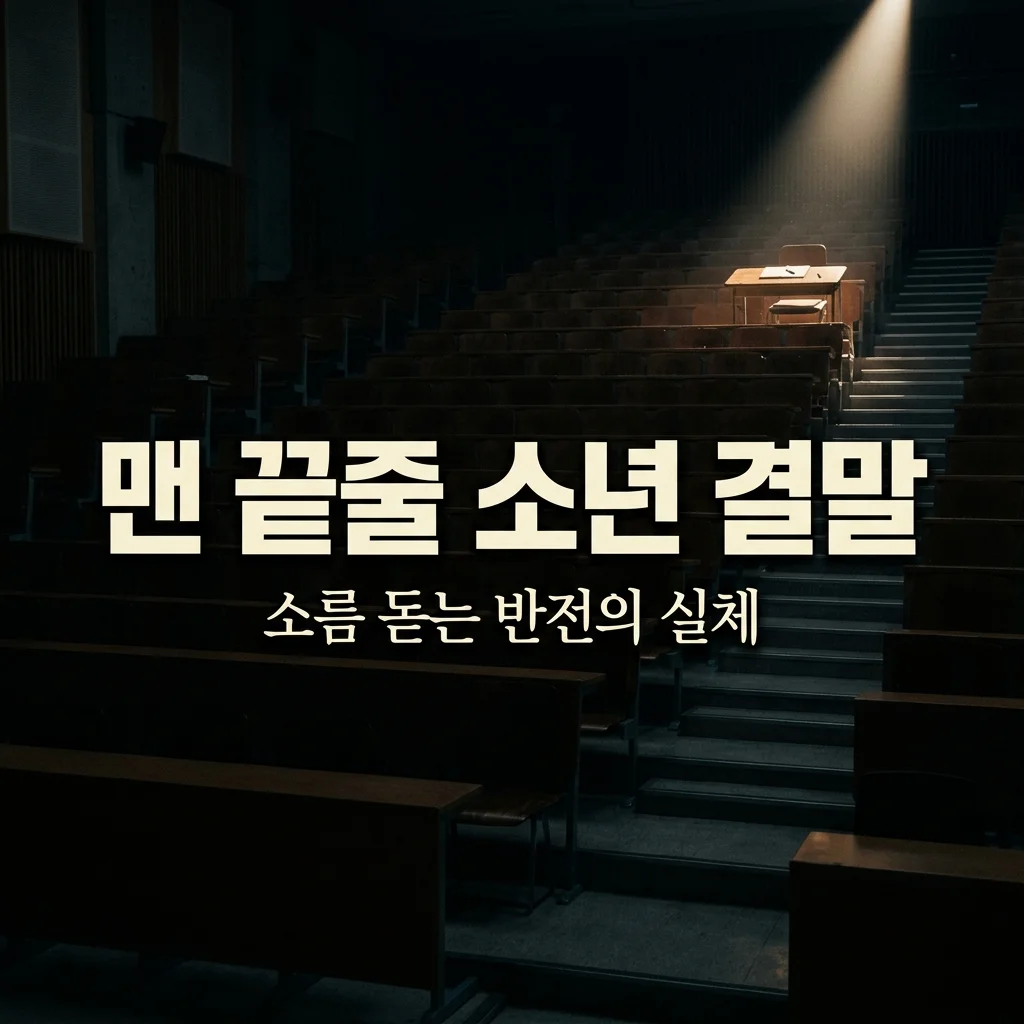 맨 끝줄 소년 결말 해석, 최민식을 파멸시킨 최현욱의 소름 돋는 반전과 의미