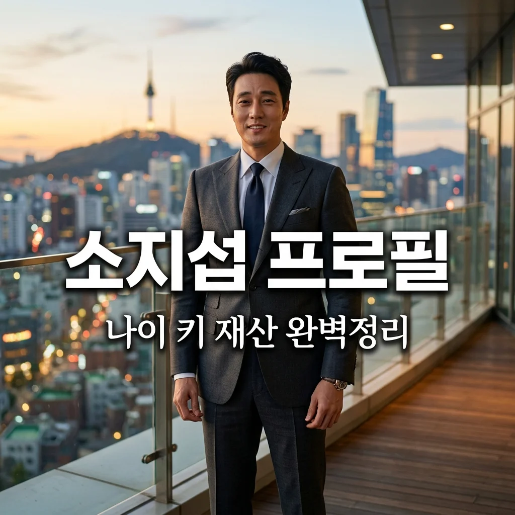 소지섭 프로필 나이 키 최신 정리! 61억 빌딩부터 17살 차 결혼까지