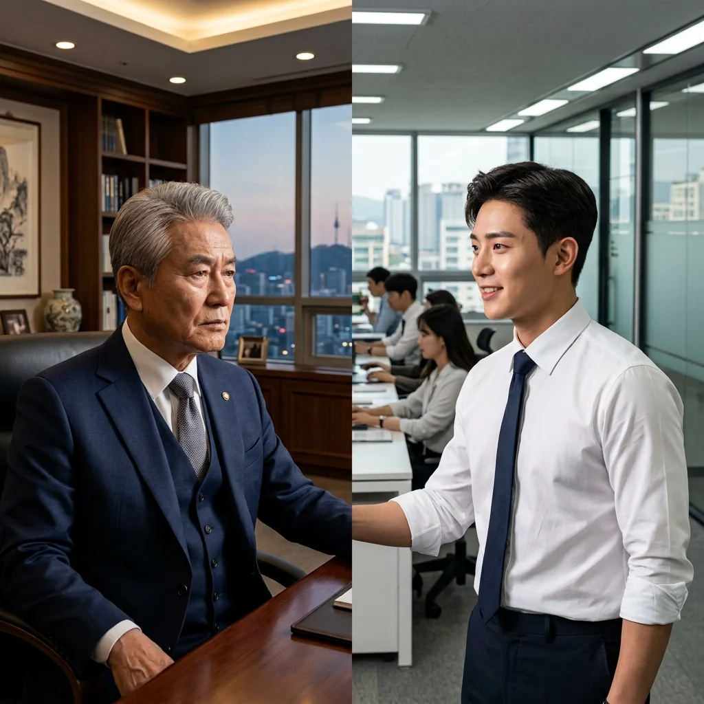 등장인물 분석: 70대 마인드 vs 20대 바디