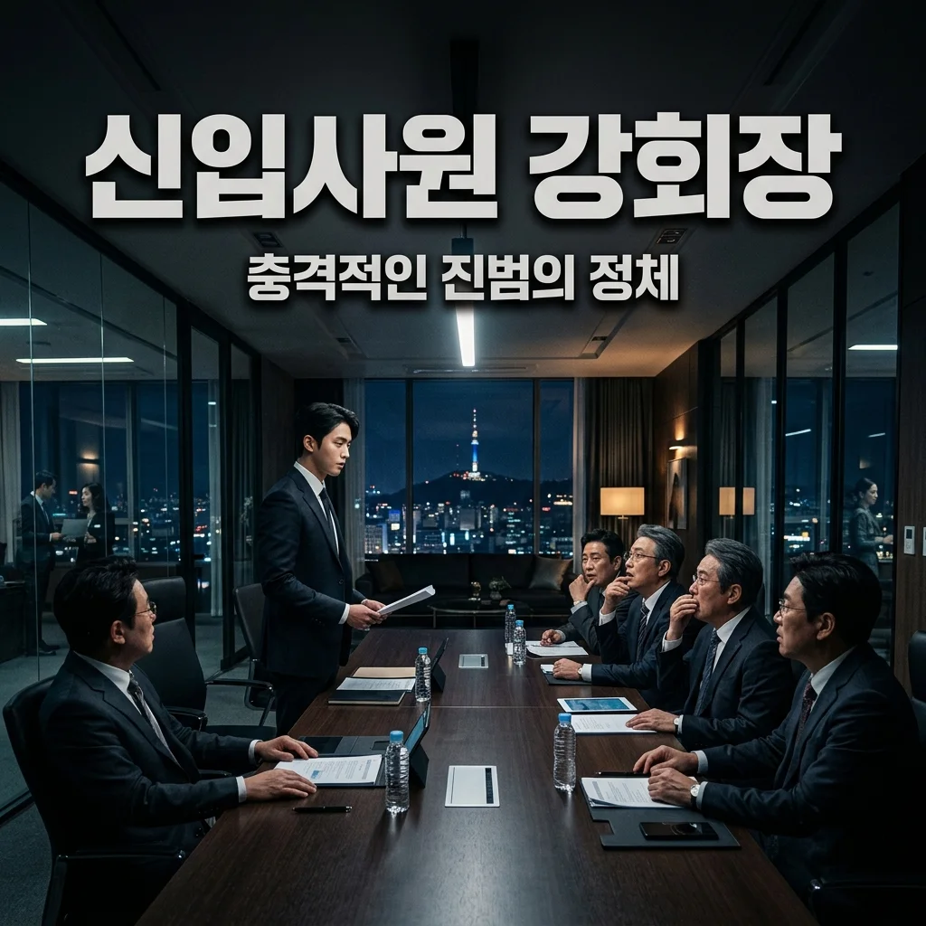 신입사원 강회장 10회 줄거리 반전! 강용호 죽인 진범 정체는 나은세?