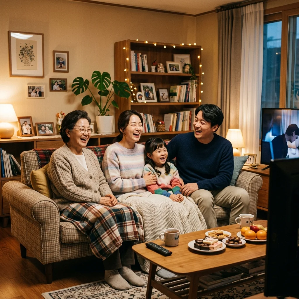 두 아들과 함께하는 행복한 가정 생활