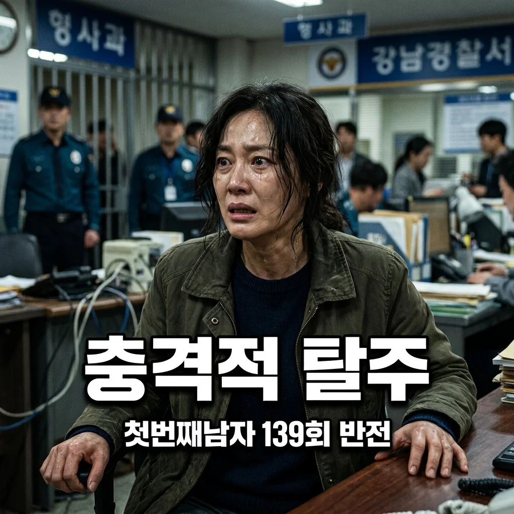 첫번째남자 139회 줄거리 예고: 채화영 탈주와 오장미 납치! 충격 반전 총정리