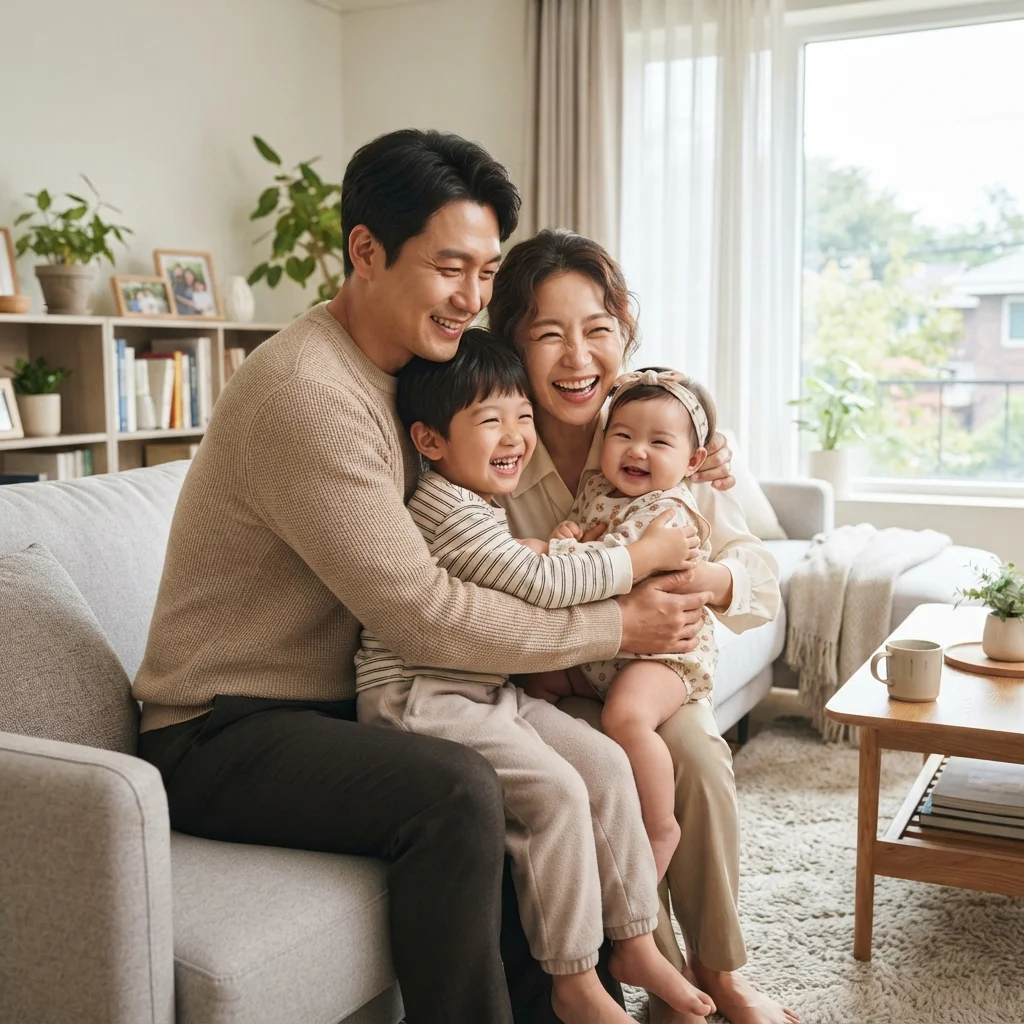 웃음과 감동이 가득한 네 가족의 근황