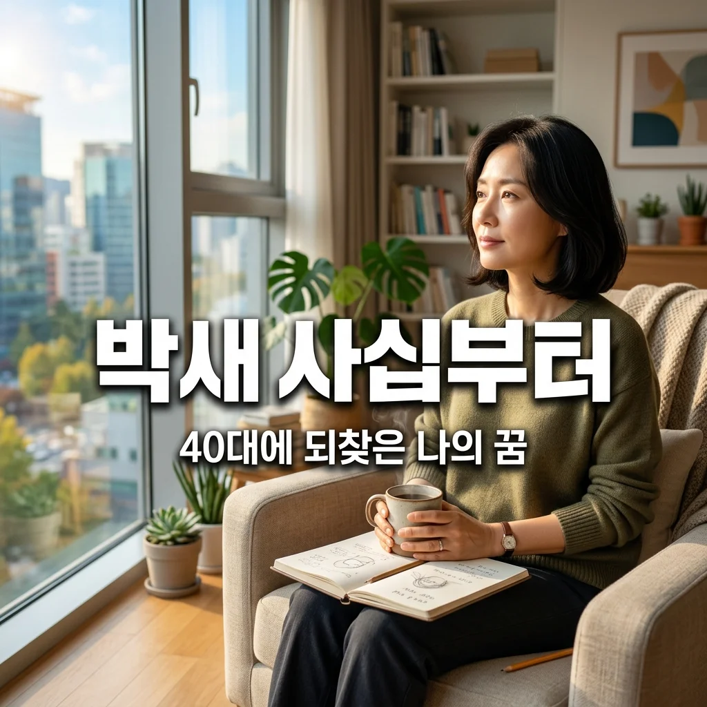 박새 사십부터 보기 전 필수 체크! 단순 불륜극 아닌 '인생 회복' 드라마인 이유 (결말 포함)