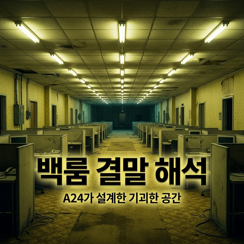 영화 백룸 결말 해석: A24가 설계한 노란 방의 정체와 소름 돋는 의미