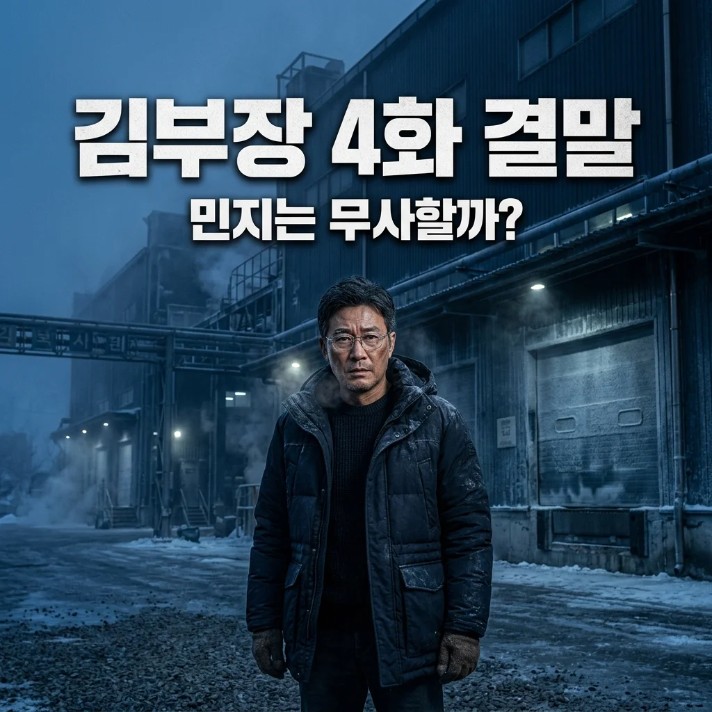김부장 4화 결말, 냉동창고의 충격 반전과 민지 생존 여부 총정리