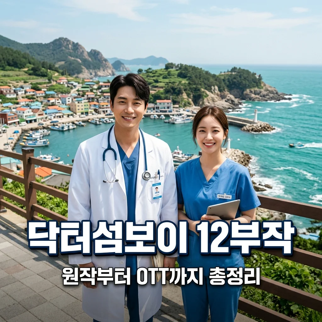 닥터섬보이 몇부작? 원작 웹툰 OTT 등장인물 완벽 정리 (12부작 종영일 확인)