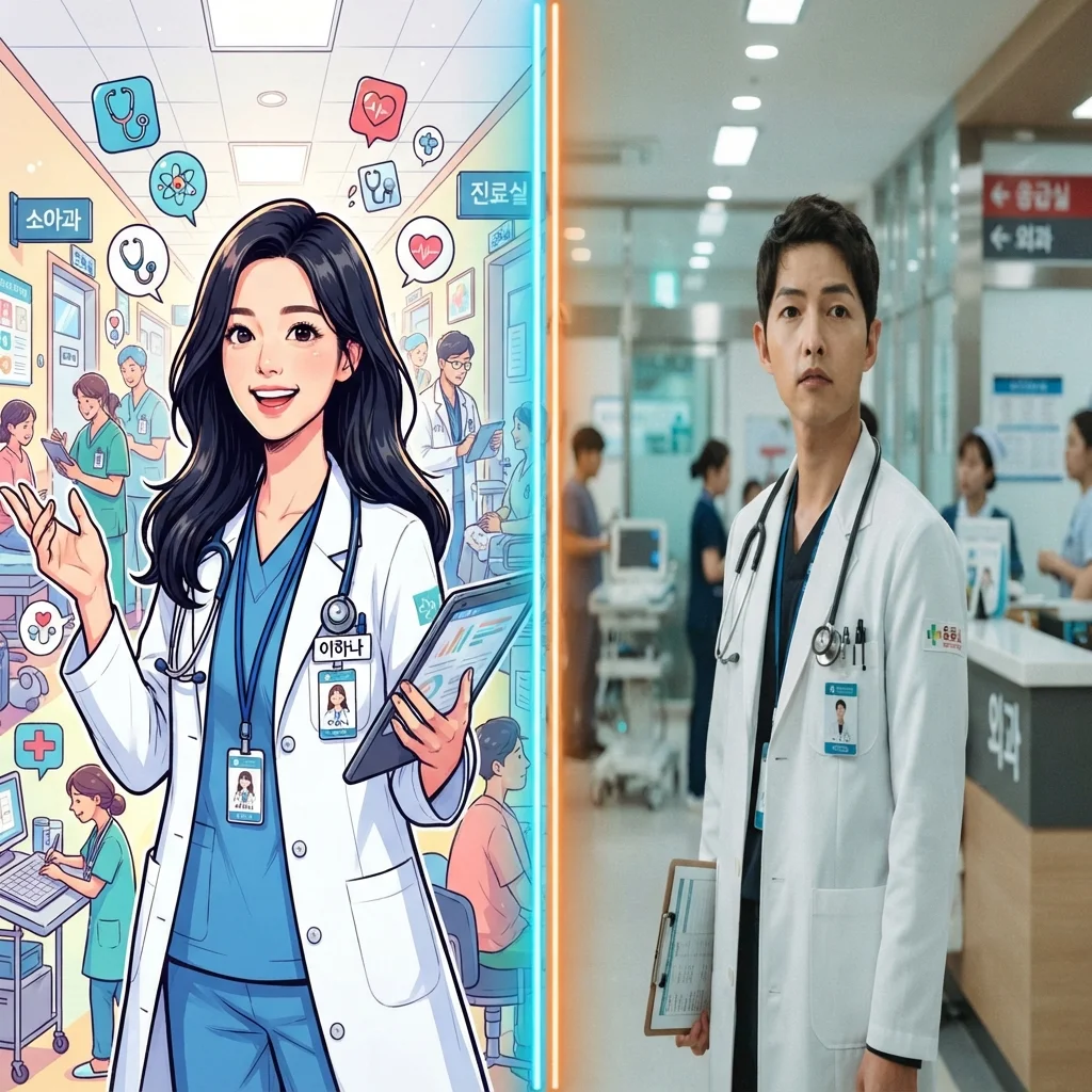 원작 웹툰 '존버닥터'와 드라마의 차이점