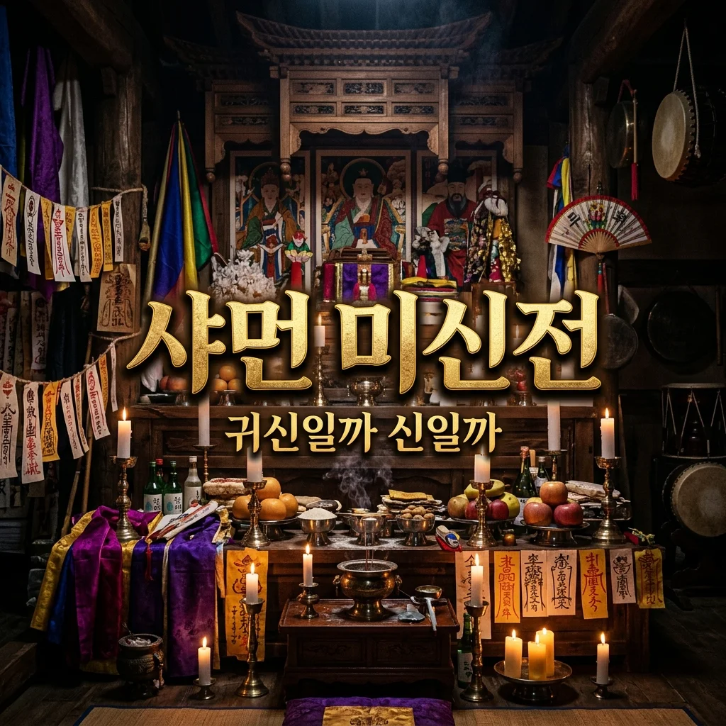 샤먼 미신전 기본정보 출연진 몇부작? 티빙 오컬트 다큐 총정리