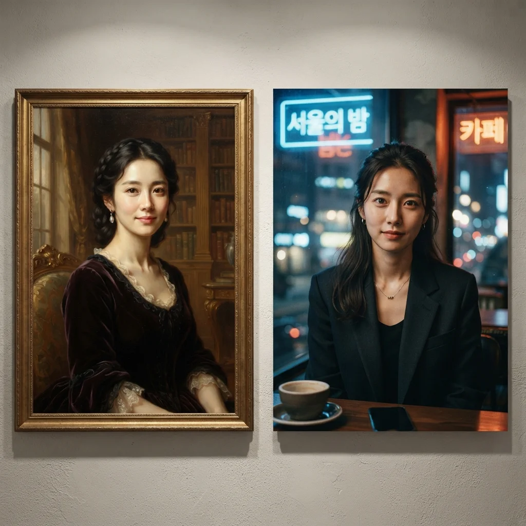 원작 <줄리아의 눈> vs 리메이크 <눈동자>