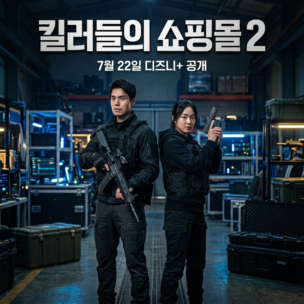 킬러들의 쇼핑몰 시즌2 기본정보 7월 22일 공개! 출연진 줄거리 몇부작 총정리