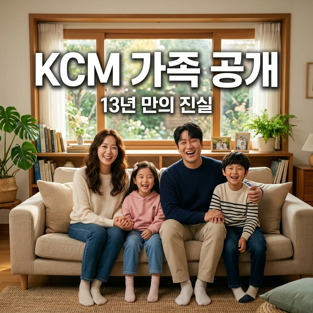 KCM 와이프 정체와 13년 비밀의 이유, 딸 수연이까지 가족 총정리