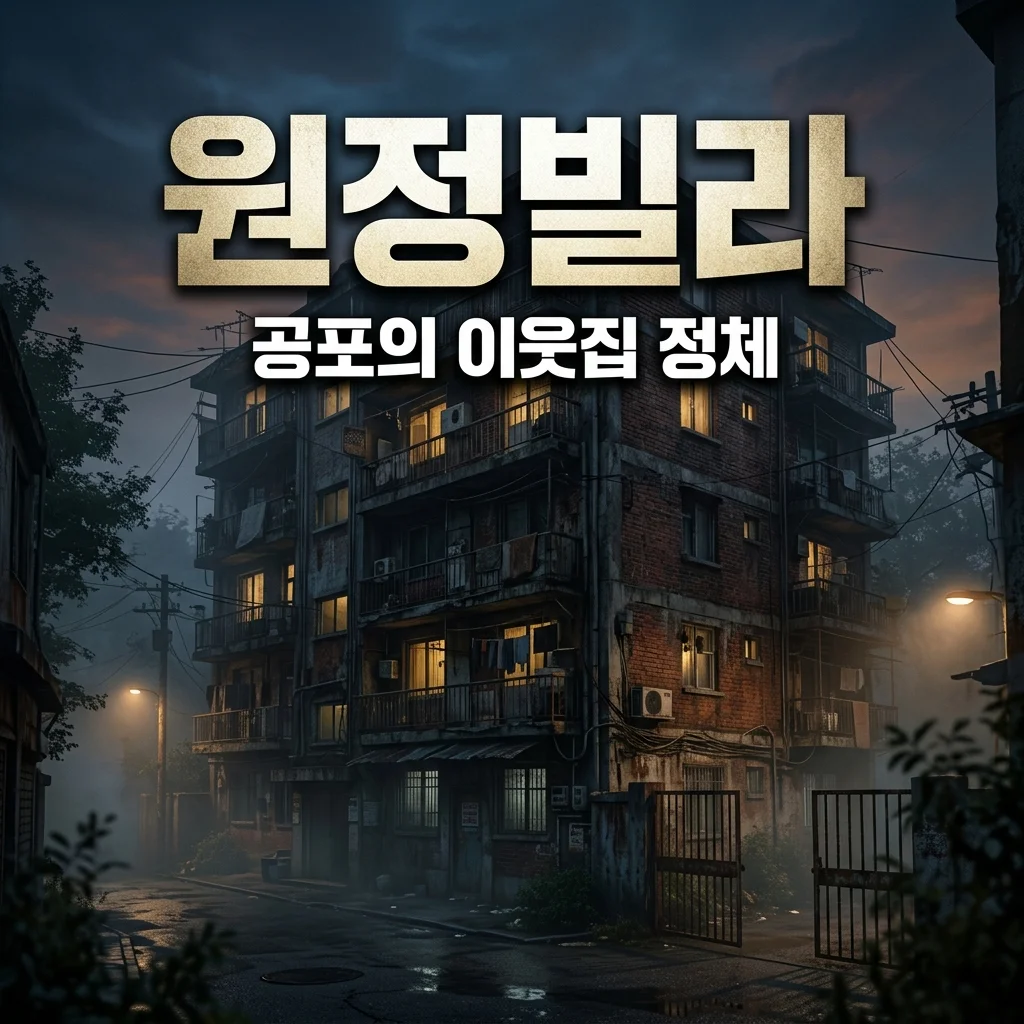 영화 원정빌라 정보 결말 해석, 넷플릭스 공포의 이웃집 정체는?