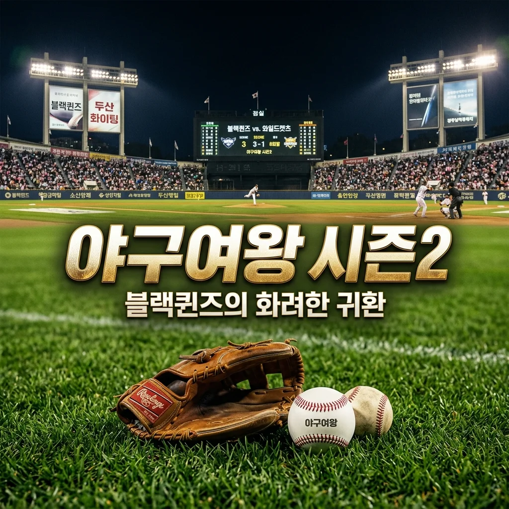 야구여왕 시즌2 기본정보 총정리: 블랙퀸즈 출연진, 방송시간, 관전포인트