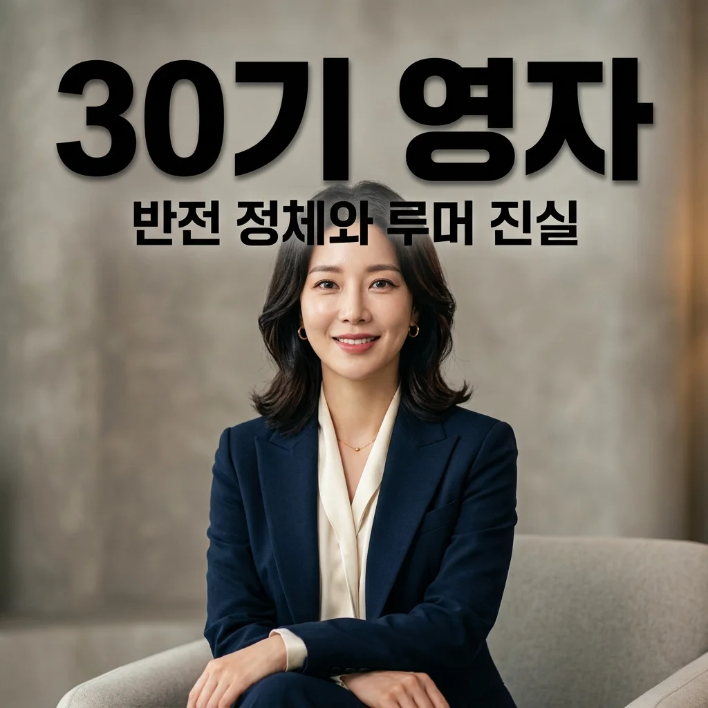 30기 영자 직업 반전! 레지던트 의사 루머와 강남 성형외과 목격담의 진실은?