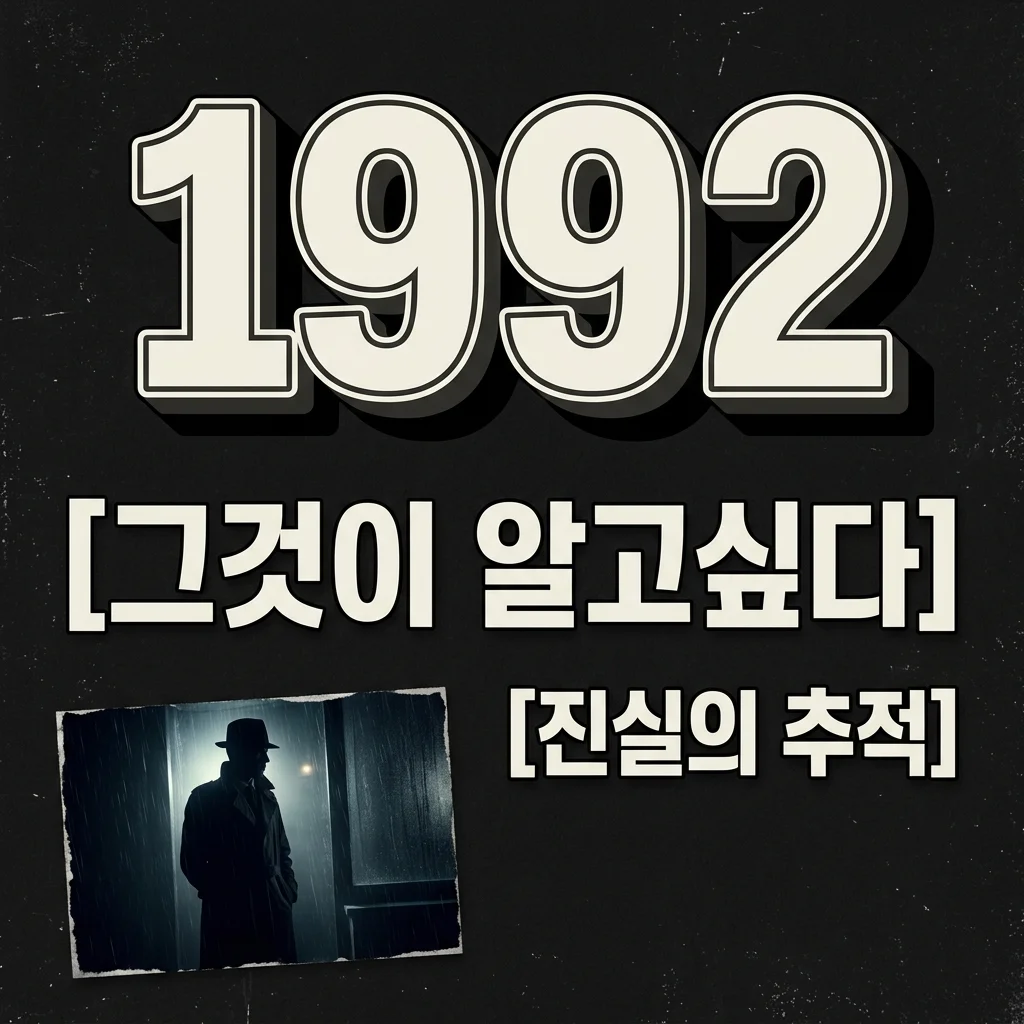 그것이 알고싶다, 미제 사건의 진실을 추적하는 집요한 기록과 시청 가이드
