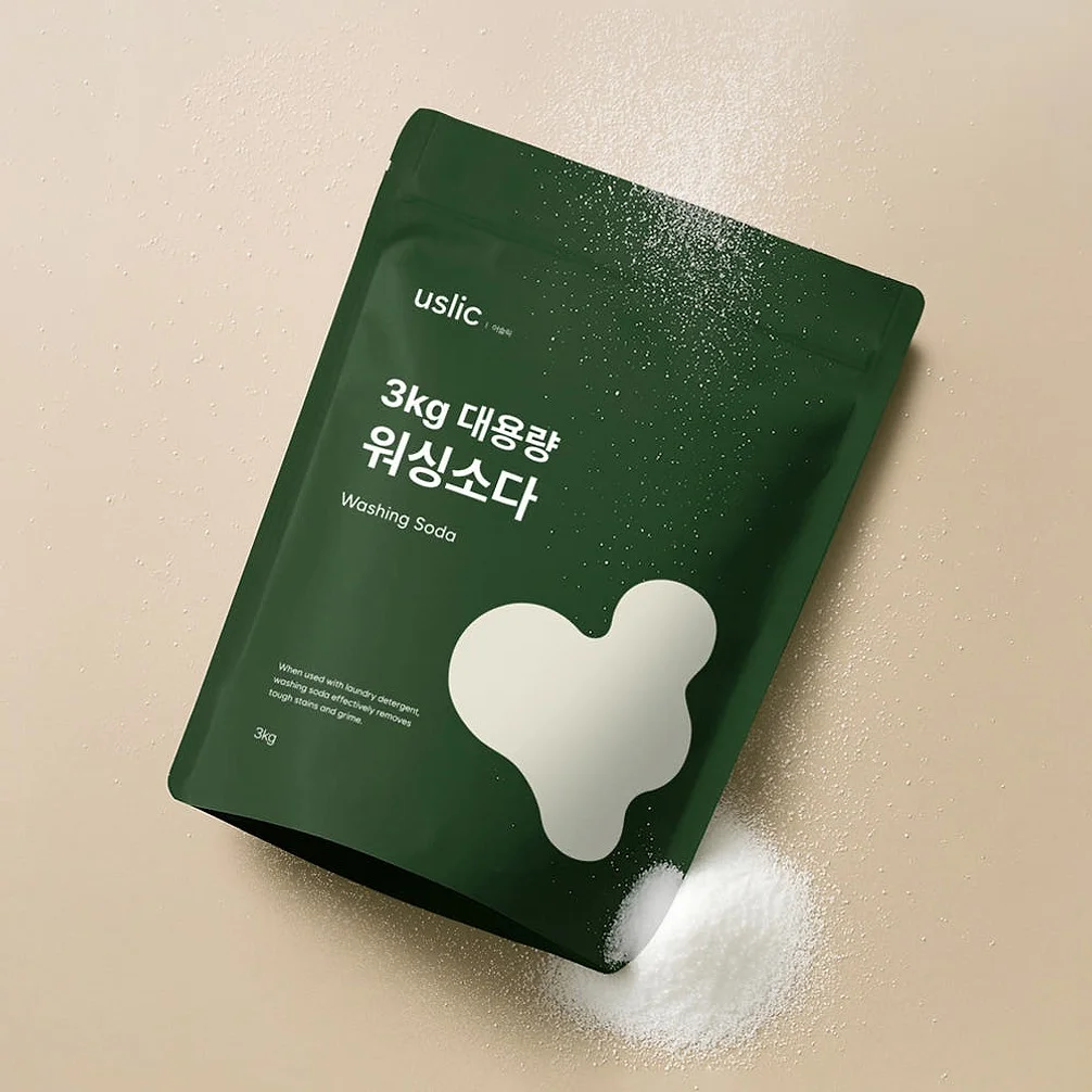 어슬릭 워싱소다 탄산소다 탄산나트륨 강알칼리세제 염기성 3kg, 2개 상세 이미지 3