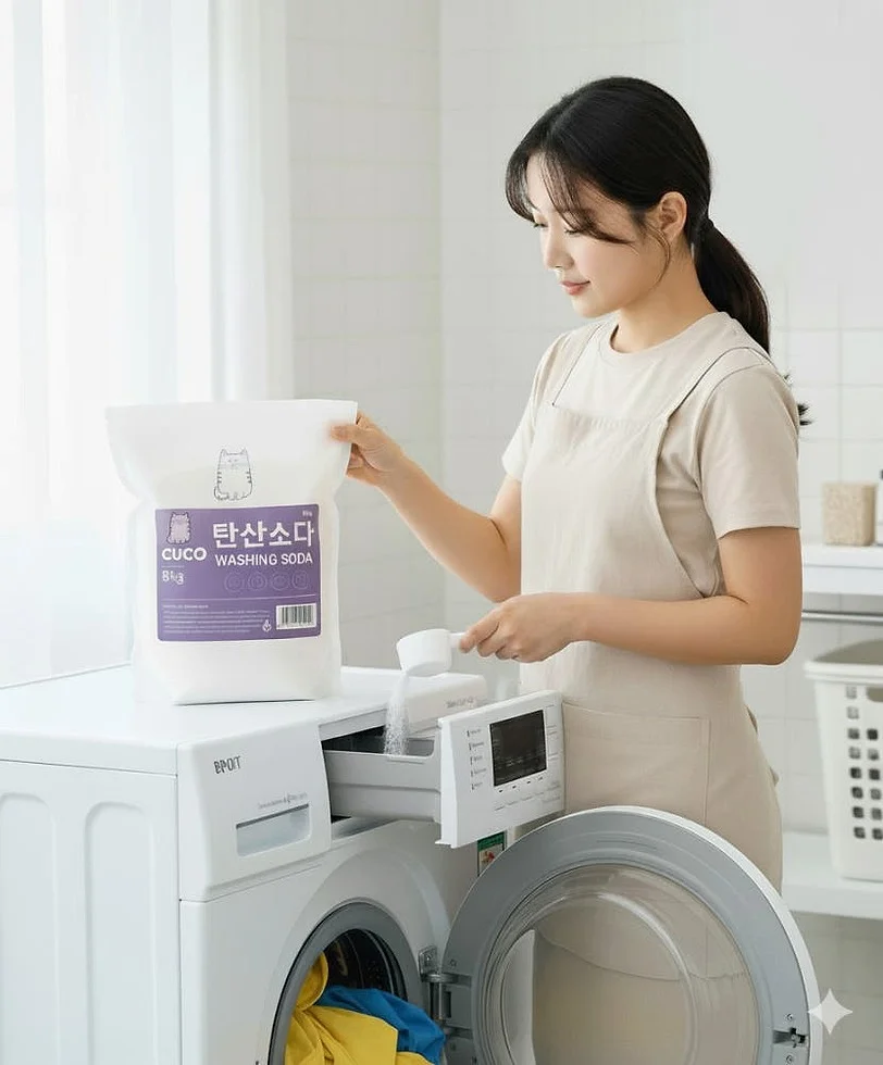 순수 워싱소다 탄산소다 5kg 프리미엄 미국산 알칼리 세탁세제 사용법 빨래냄새 쉰내 얼룩 상세 이미지 1