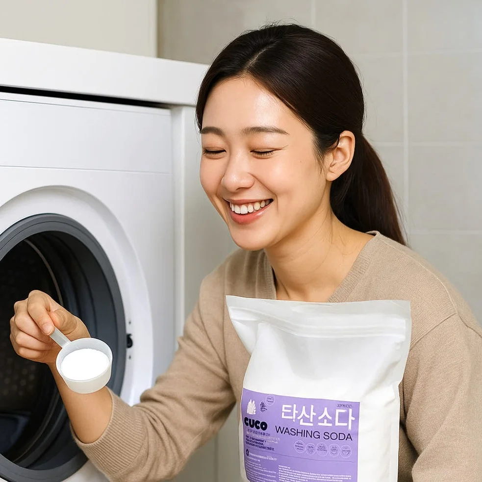 순수 워싱소다 탄산소다 5kg 프리미엄 미국산 알칼리 세탁세제 사용법 빨래냄새 쉰내 얼룩 상세 이미지 5