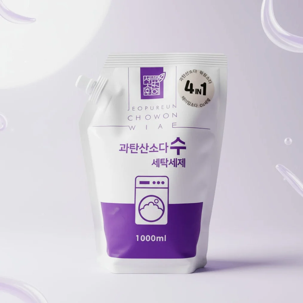 시월다래 과탄산소다 워싱소다 세탁조청소 표백제 생분해도 99% 세탁세제 1L 워터 상세 이미지 1