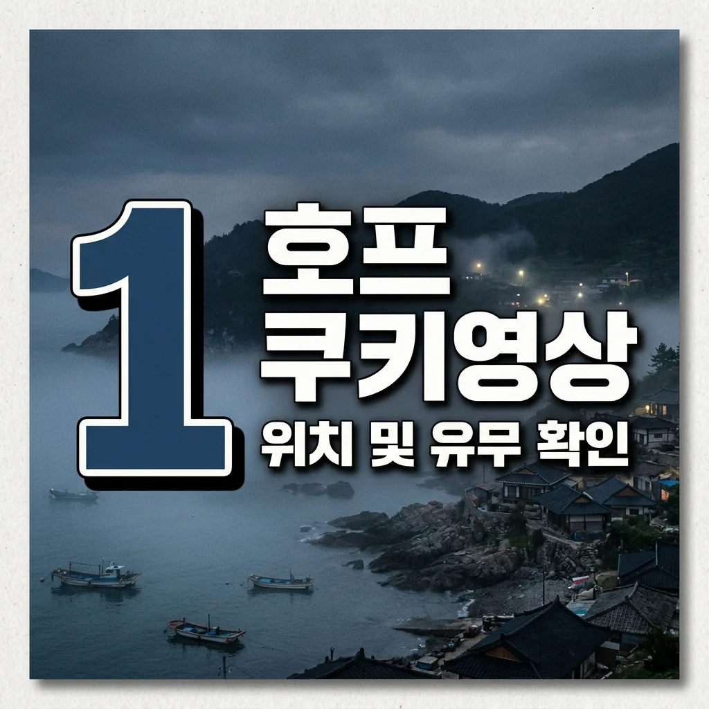 호프 쿠키 영상 유무 및 위치 정리! 나홍진 감독 신작 관람 전 필수 체크