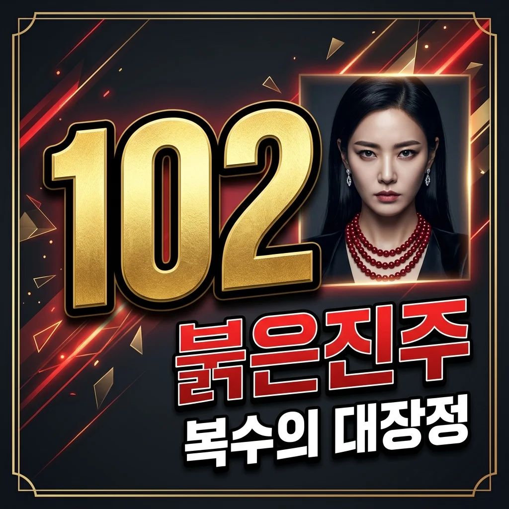 붉은진주 몇부작? 102부작 줄거리 등장인물 및 관전포인트 총정리