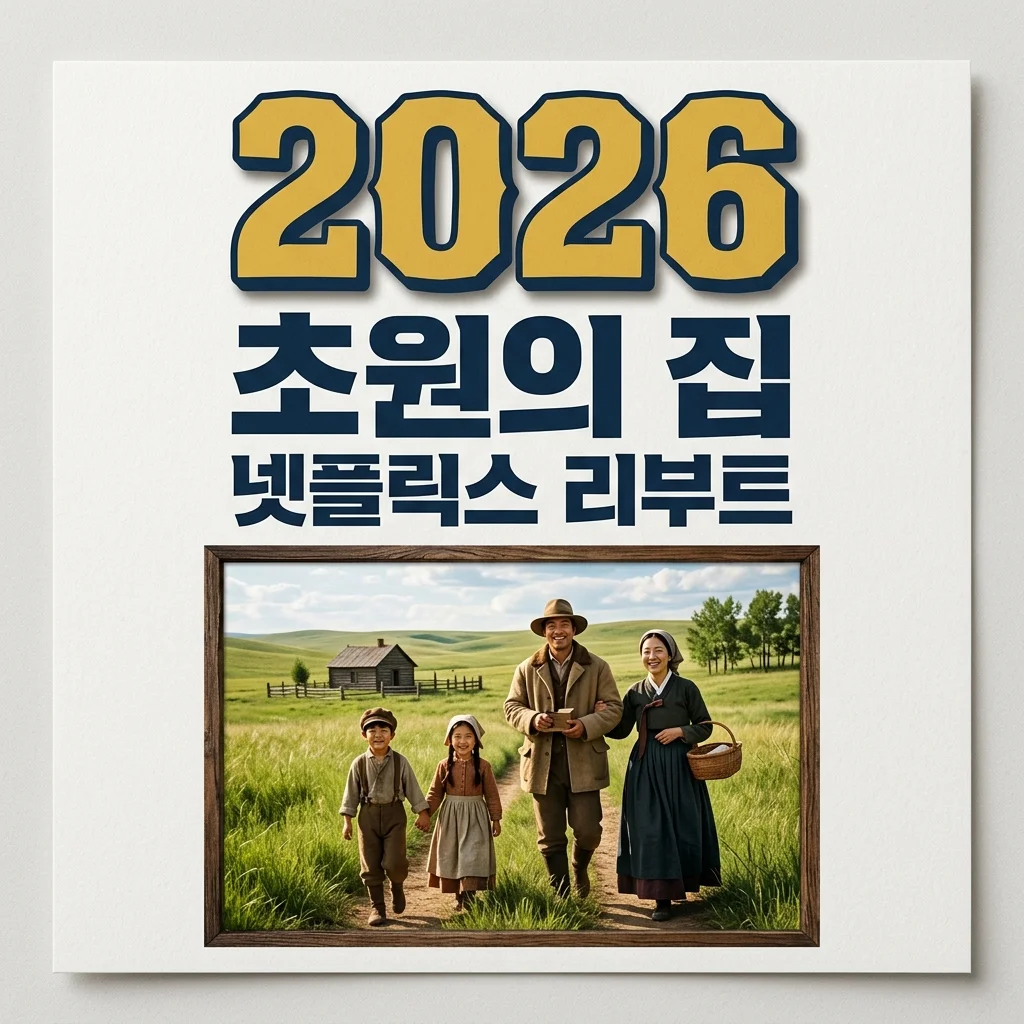 초원의 집 기본정보: 넷플릭스 리메이크 출연진 줄거리 총정리 (2026)