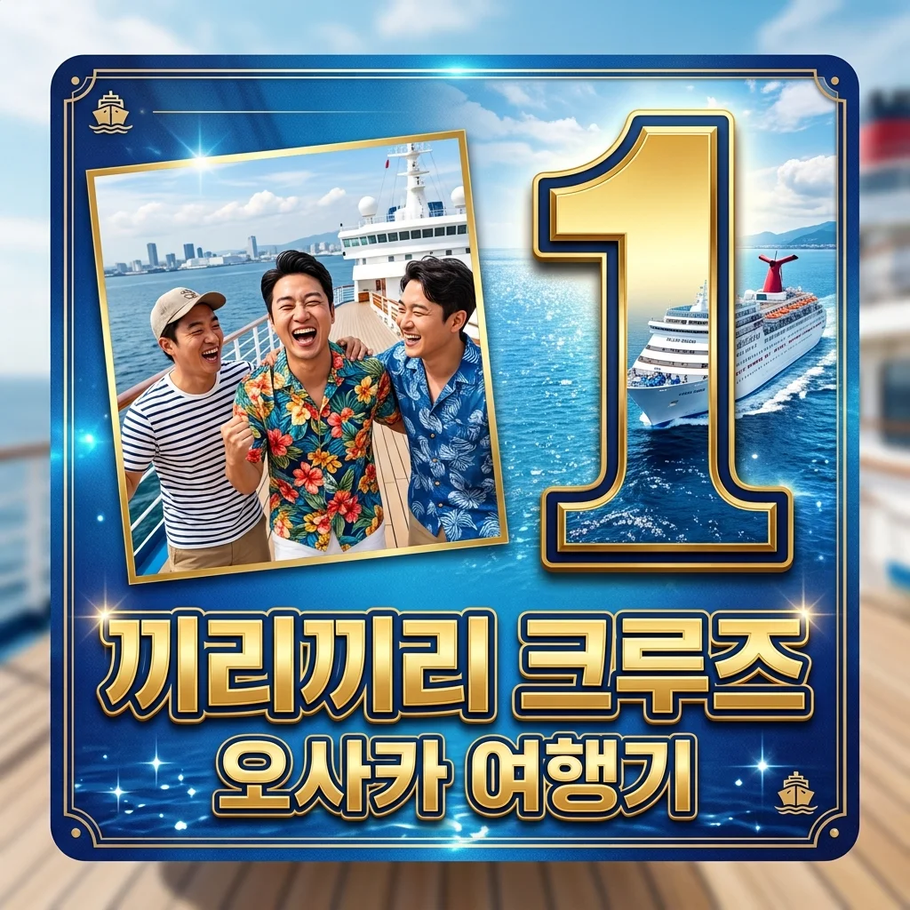 끼리끼리 크루즈 총정리: 부산 출발 오사카 여행 코스와 관전 포인트
