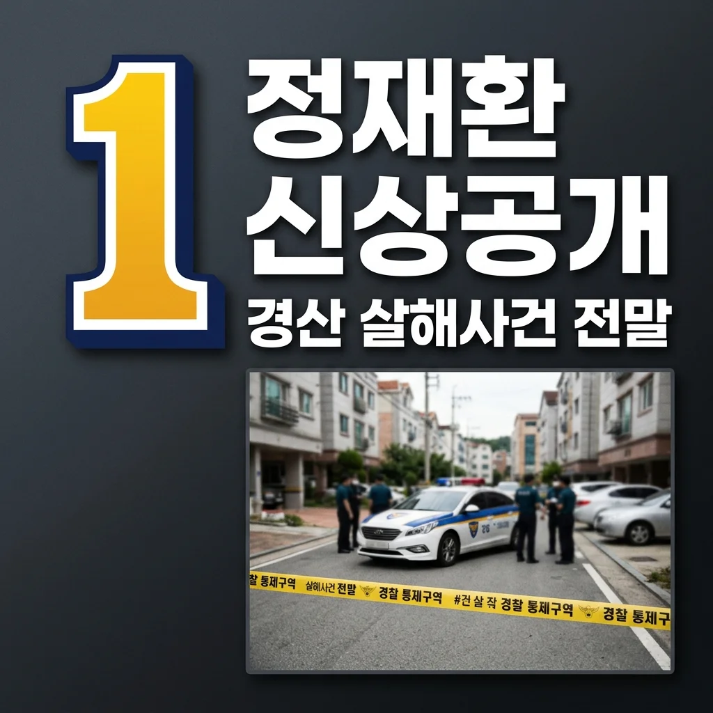 정재환 신상공개 결정, 경산 친구 살해 사건 전말과 공개 이유 정리