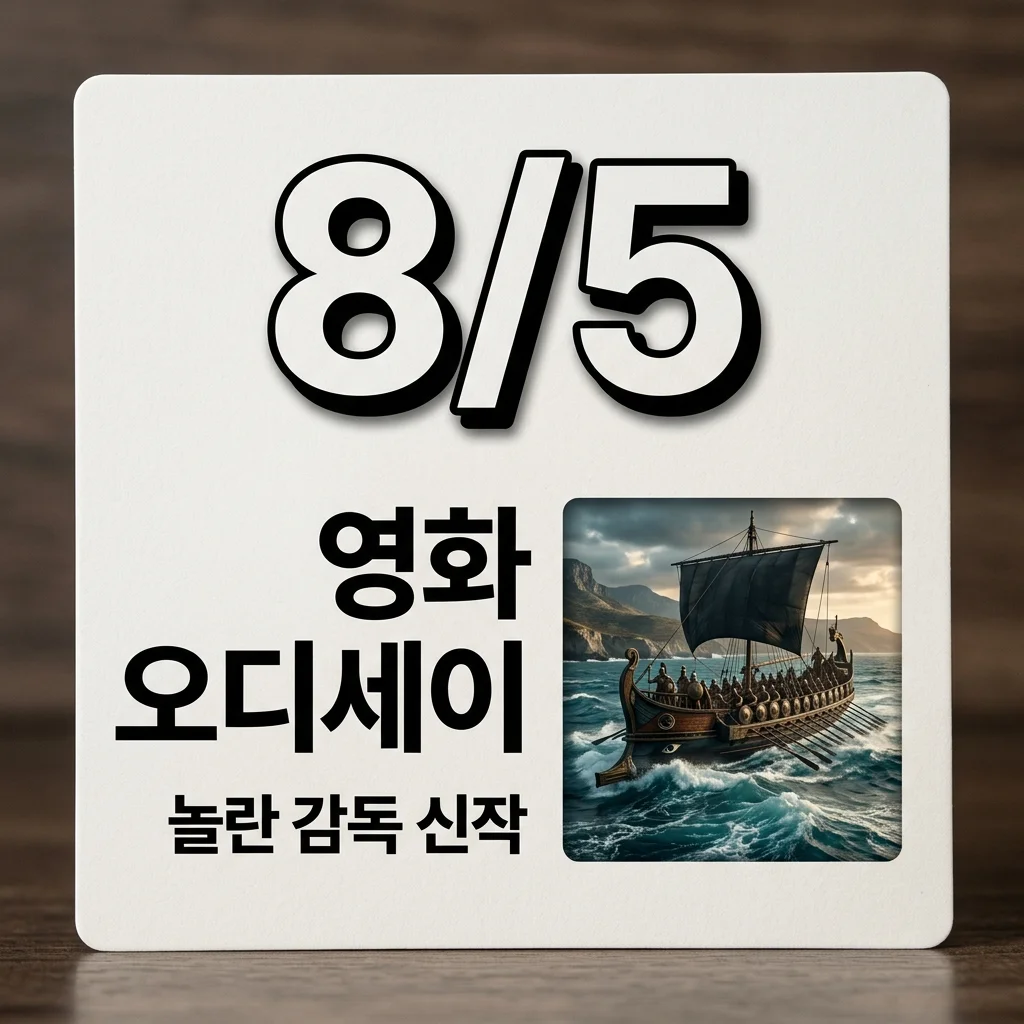 오디세이 정보: 크리스토퍼 놀란 신작 개봉일 및 캐스팅 논란 총정리