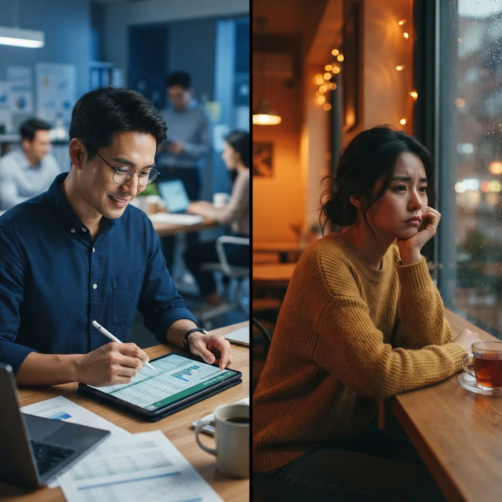 두 사람의 결정적 관점 차이: 효율 vs 정서