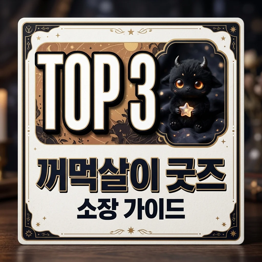 꺼먹살이 굿즈 총정리: 동궁 정체부터 인형 제작 방법까지