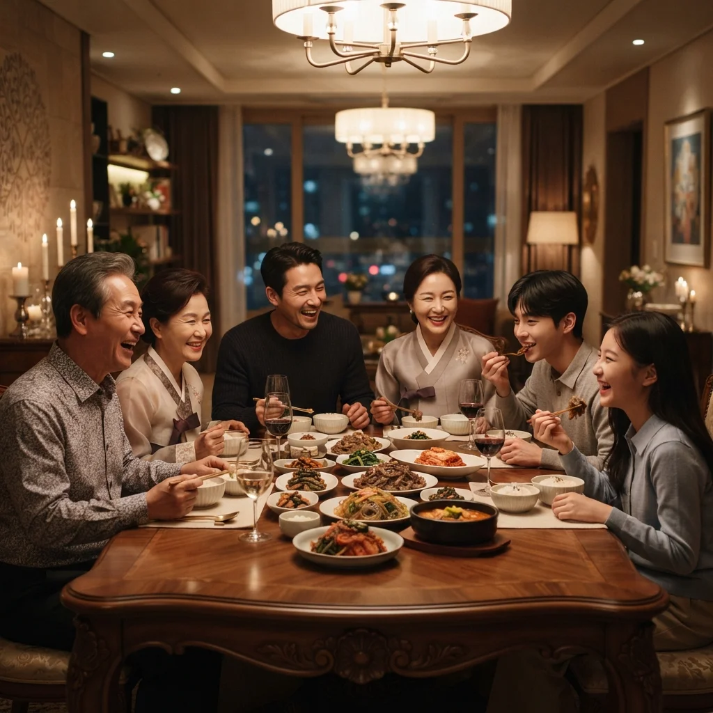 한혜진-김강우-조재범, 화려한 가족 관계