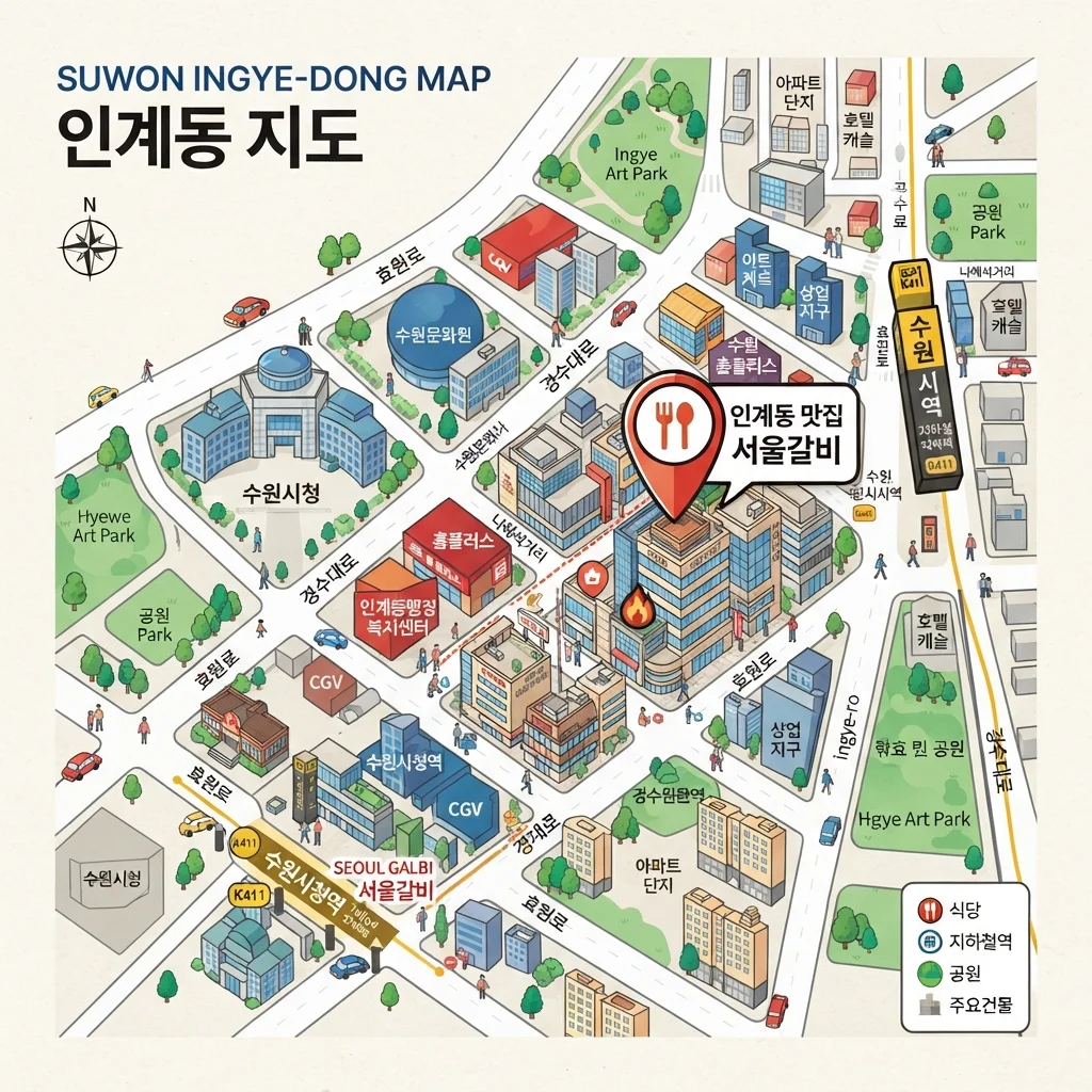 수원 인계동 매장 방문 가이드